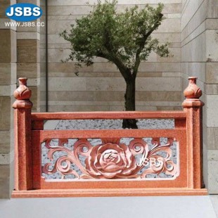 Red Marble Balustrade, JS-BS028